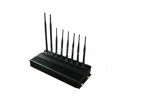 High Power UHF VHF Jammer, GPS WiFi LoJack 3G Penghambat Sinyal Ponsel