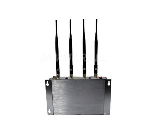 CDMA GSM 3G Jammer Sinyal Blocker Ponsel Dengan Rentang Jamming 20m