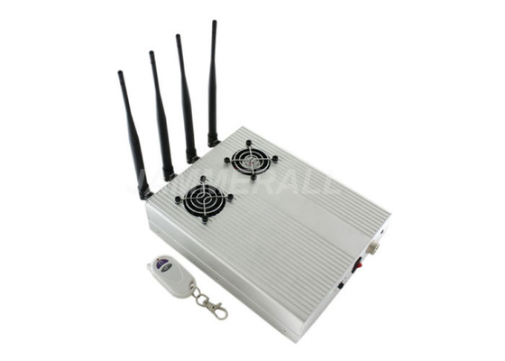Jammer Sinyal Sel Desktop, Blocker CDMA / 3G / GSM Dengan 2 Kipas Pendingin