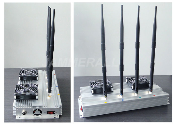 Jammer Sinyal Daya Tinggi 45W, Pemblokir Telepon Seluler 3G GSM CDMA