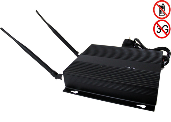 Nirkabel dalam ruangan Bluetooth Wifi Signal Scrambler 2 Antena Pengoperasian Mudah Blocker