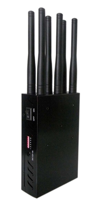 6 Antena Portable Cell Phone Signal Jammers 3G 3G GPS Blocker yang Dipilih 3W